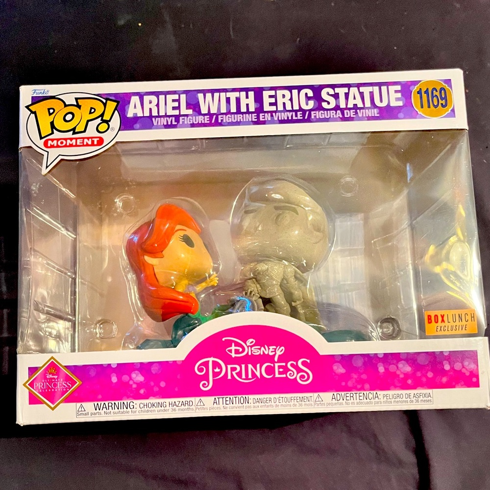 Ariel with Eric Statue Funko